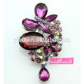 Broche en cristal de strass